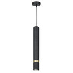 Lampa wisząca JOKER, czarny/złoty satynowy, 1x8W GU10, MLP9666