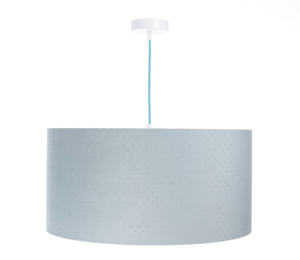 Niebieska lampa do pokoju chłopca i dziewczynki Jasmine średnica 50 cm