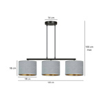 HILDE 3 BL GRAY