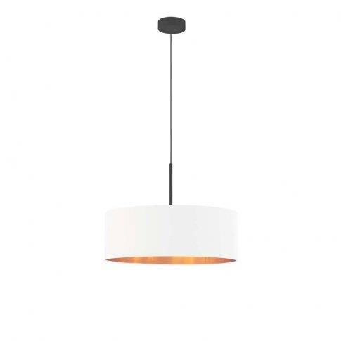 Żyrandol wiszący Cylinder fi - 50 cm GOLD