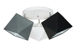 Lampa sufitowa do pokoju dziecięcego kolorowa Diament 3 