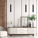 Lampa wisząca HUDSON, MLP8791, czarna, 1x8W GU10