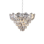 Żyrandol glamour SELENA CHROME ML5987