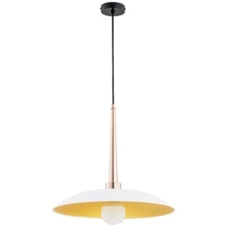 Lampa wisząca ALFA VELIAN BIAŁA 1xE27 48cm | 60917