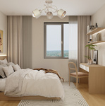 Lampa sufitowa do pokoju dziecięcego beżowa Zakręcony Kubeczek 3xE27 Led 