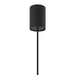 Lampa wisząca druciana zwis nowoczesna GSTAR złoty/czarny śr. 30cm