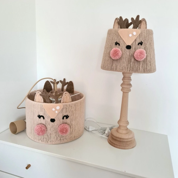 Lampka nocna dla dziewczynki w stylu Boho Sarenka