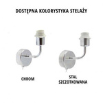 Kinkiet z włącznikiem NEWADA GOLD
