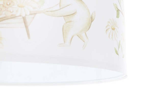 Lampa sufitowa do pokoju dziecka w stylu Boho Leśni Przyjaciele 30 cm