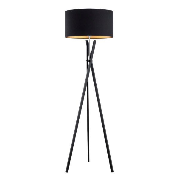 Lampa stojąca ALFA ASTER CZARNA 1xE27 45cm | 9283