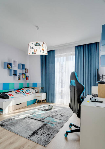 Lampa sufitowa do pokoju dziecięcego Samolot 1xE27 LED