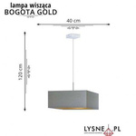 Lampa wisząca BOGOTA GOLD