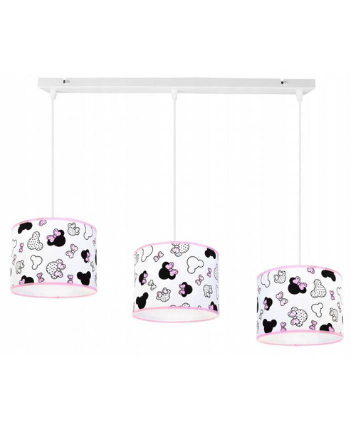 Lampa do pokoju dziewczynki z abażurem regulowana 