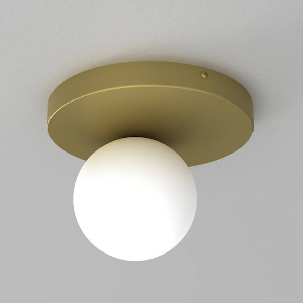 Stylowa lampa sufitowa BIBIONE GOLD 1xG9 | Złota