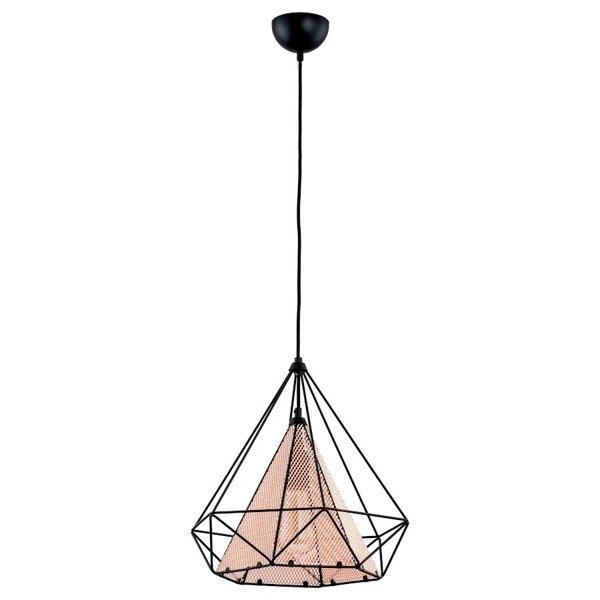 Lampa sufitowa COPPER NET miedź