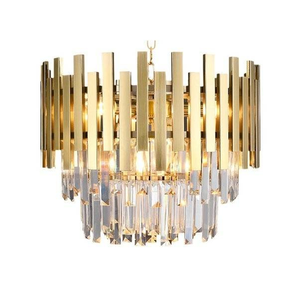 Żyrandol glamour ASPEN GOLD ML5999