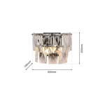 Kinkiet glamour CHELSEA CHROME, ML6930, 2x40W E14
