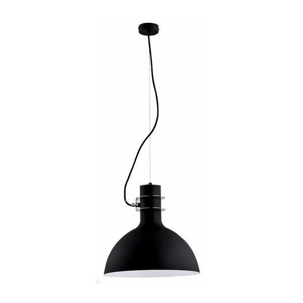 Nowoczesny lampa sufitowa ZINE I czarny śr. 35cm