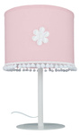 Lampka nocna do pokoju dziewczynki różowa Pompony 1