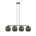 MALIA 4 BLACK/GOLD