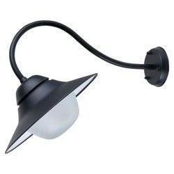 Kinkiet zewnętrzny loft MARINA czarny