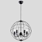 Lampa sfera klatka NOSFERATU 43cm