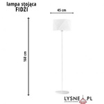 Lampa podłogowa do pokoju dziecka FIDŻI