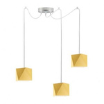 Lampa wisząca dla chłopca i dziewczynki niebieska Świetlisty Diamencik
