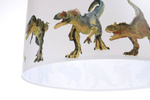 Lampa sufitowa do pokoju chłopca i dziewczynki dinozaury 40 cm