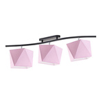 Lampa sufitowa dla dziewczynki różowa Magiczny Diamencik