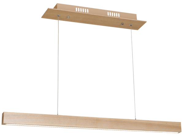 Lampa wisząca TIMBER, naturalne drewno, 18W LED, barwa ciepła 3000K, MLP568