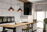 Lampa wisząca loft GARRET S