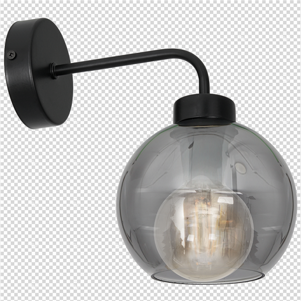 Nowoczesna lampa ścienna kinkiet SOFIA SMOKED MLP6571