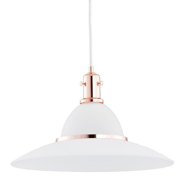 Nowoczesny lampa sufitowa MILEY I miedź śr. 42cm