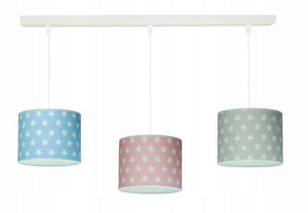 Lampa wisząca do pokoju dziecięcego Gwiazdki Listwa 3