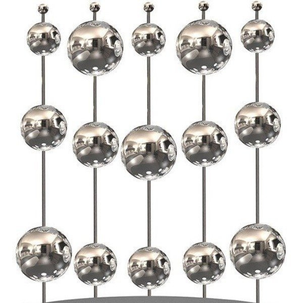 Oprawa ścienna PERLA SILVER LED