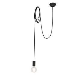 Lampa kabel SPIDER BLACK I kabel 3m