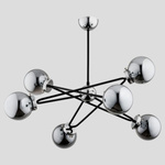 Duża lampa sufitowa SAGITO chrom VI