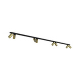 Lampa punktowa listwa natynkowa MONO VIII dł. 2x 150cm GU10 | mosiądz