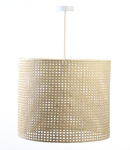 Lampa w stylu Boho Rotang z naturalnego ratanu- średnica 60 cm 