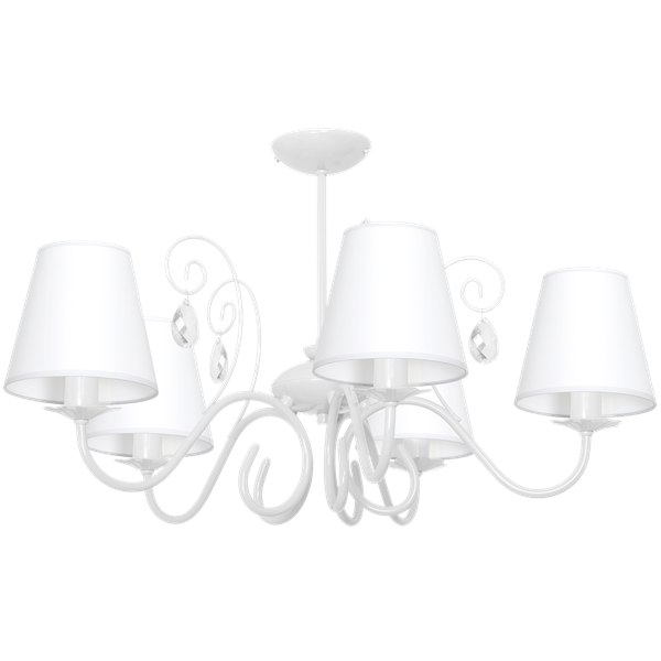 Lampa Sufitowa SARA WHITE 5xE14 MLP1049