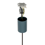 Loftowa lampa aluminiowa wisząca GU10 35W ZENITH L GU10 wys. 130cm | zielony