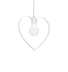 Lampa wisząca AMORE WHITE 1xE27 MLP9950