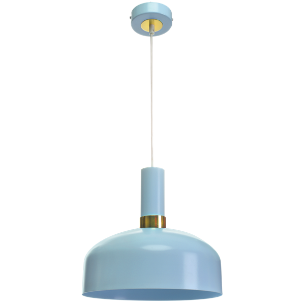 Nowoczesna lampa wisząca MALMO BLUE 1xE27 MLP6201