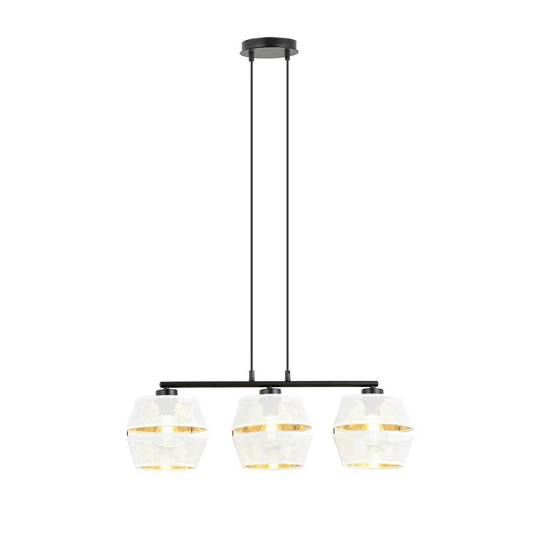 PIANO 3 WHITE/GOLD