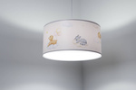 Lampa sufitowa dla dziecka Leśni Przyjaciele i Chmurki 50 cm