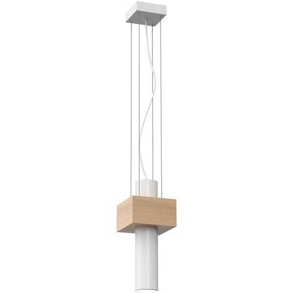 Nowoczesna lampa wisząca WEST WHITE 1xGU10 MLP5500