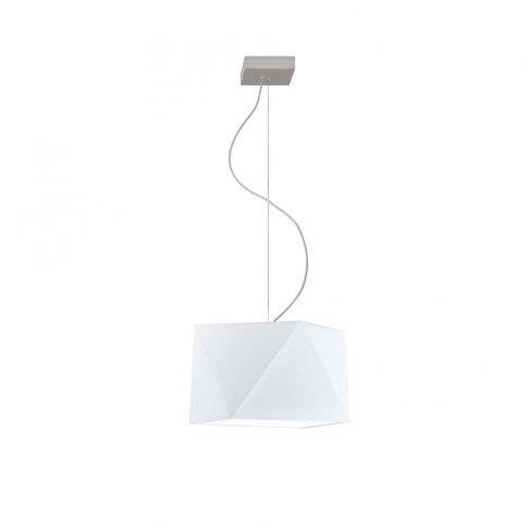 Lampa wisząca do pokoju dziecka miętowa Świetlisty Diamencik