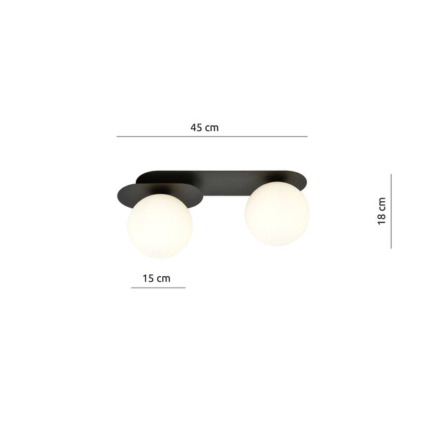 PLAZA 2 BLACK/OPAL