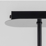 Nowoczesna lampa wisząca VERNA 4xE14 wys. 92cm | złoty szampański